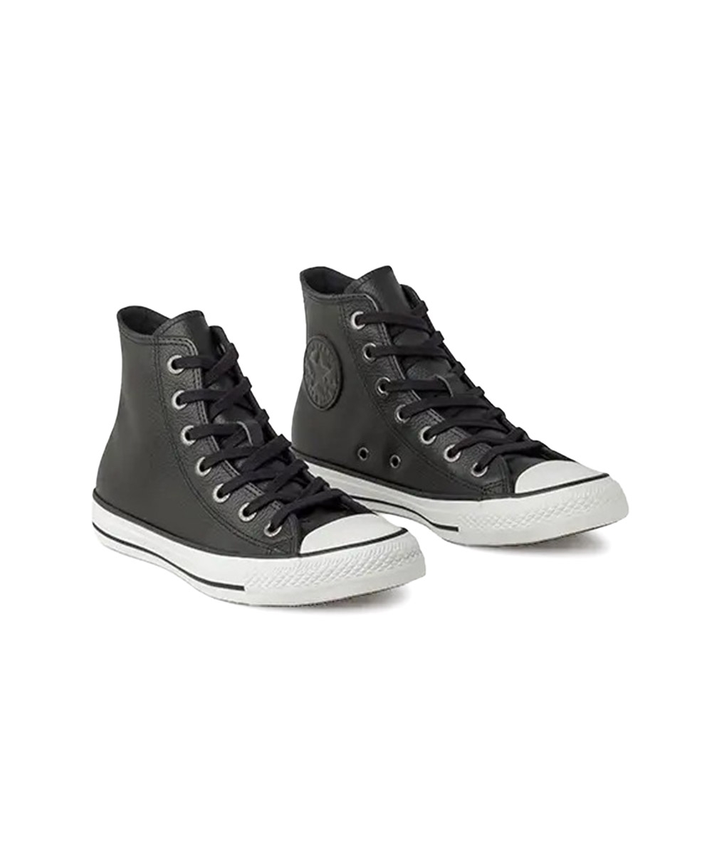 Tênis Cano Alto Chuck Taylor All Star Couro Preto