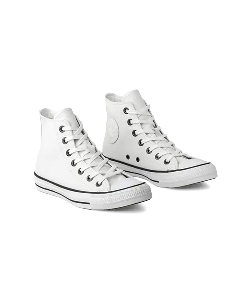 Tênis Cano Alto Chuck Taylor All Star Couro Branco
