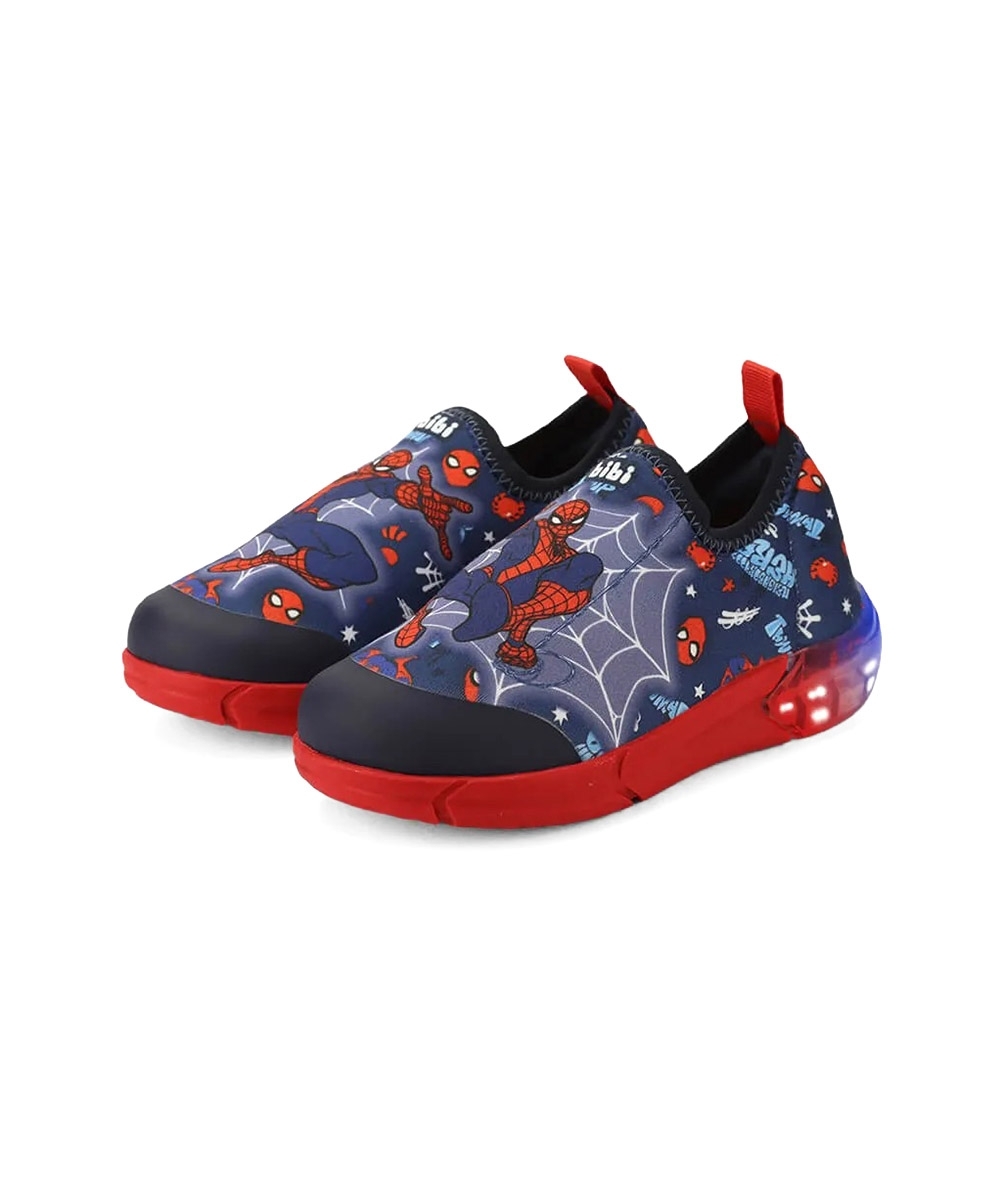 Tênis Infantil Bibi Space Homem-aranha Marinho