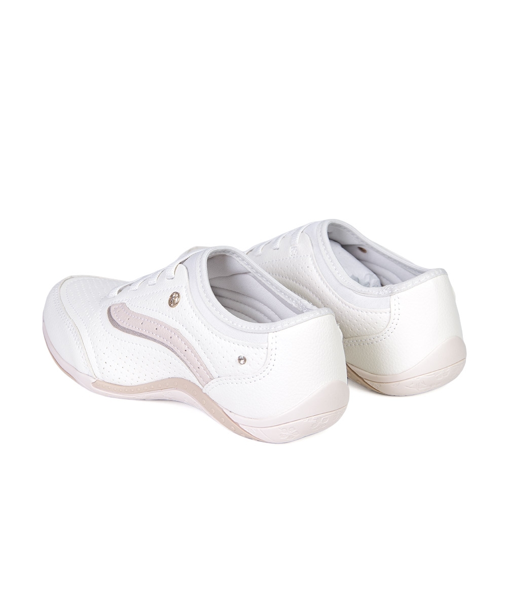 Tênis Feminino Kolosh Casual Calce Fácil Creme