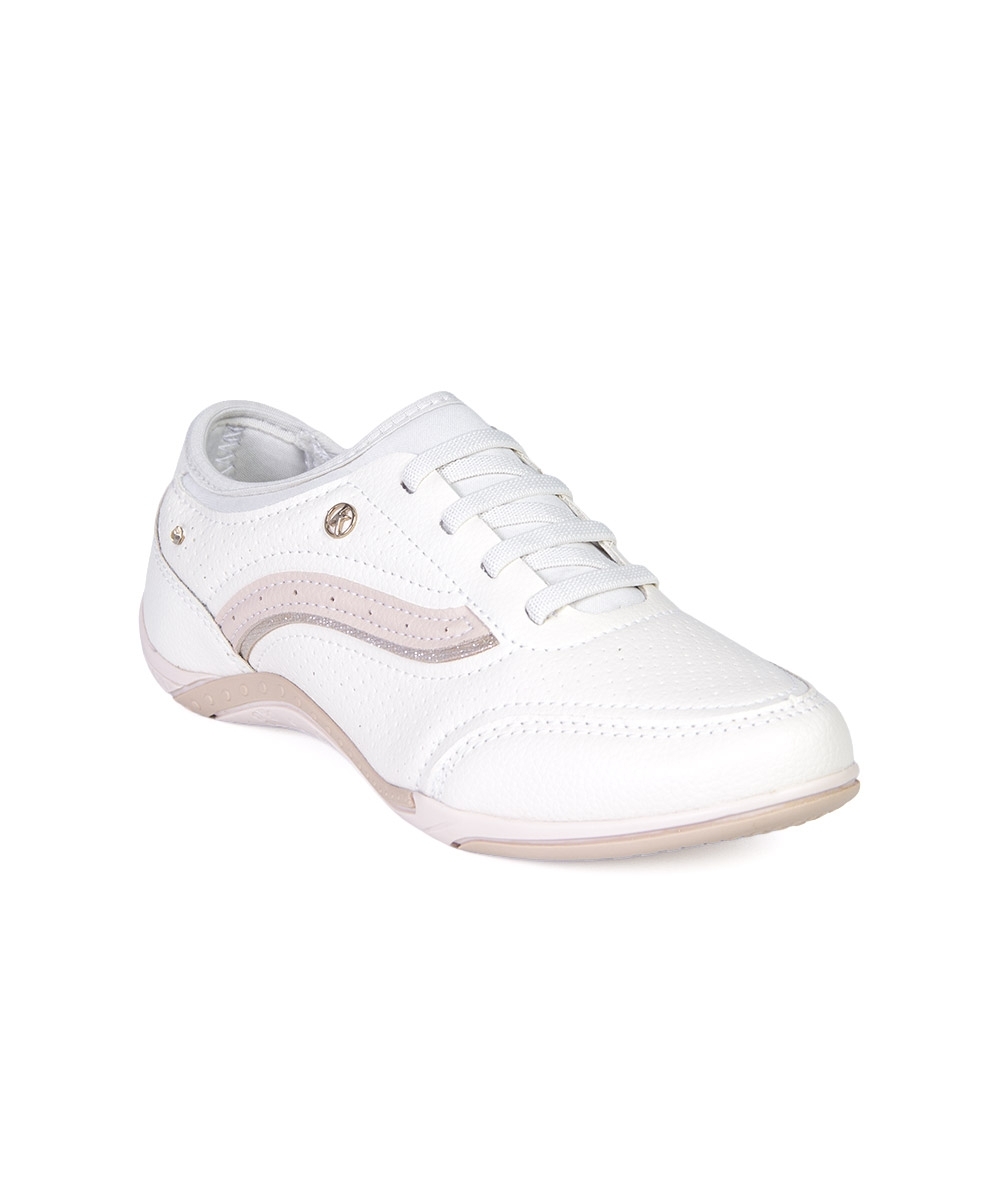 Tênis Feminino Kolosh Casual Calce Fácil Creme