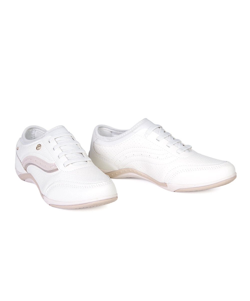 Tênis Feminino Kolosh Casual Calce Fácil Creme