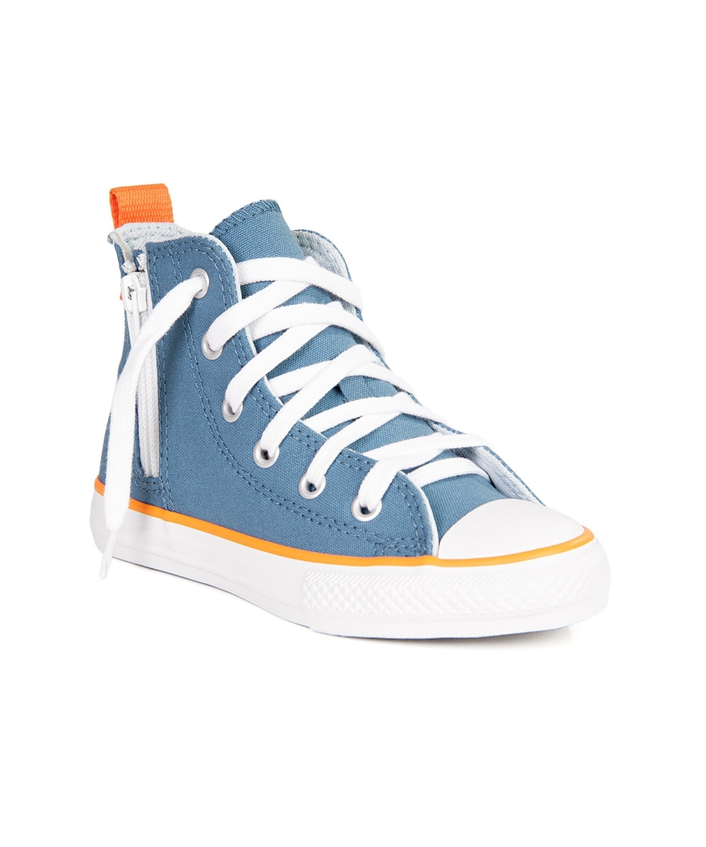 Tênis Infantil All Star Converse Ck0909 Azul/laranja