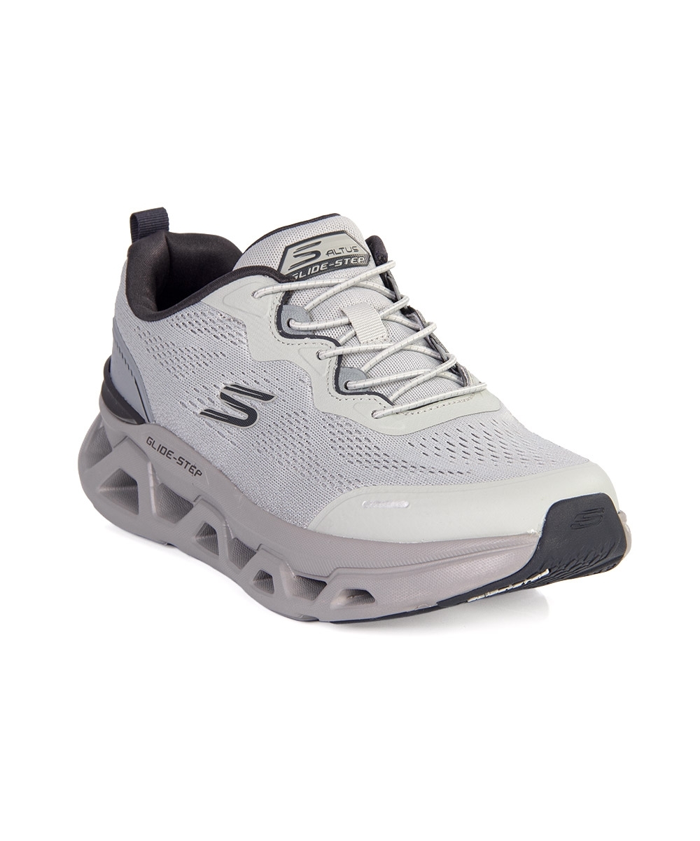 Tênis Masculino Skechers Glide Step Cinza