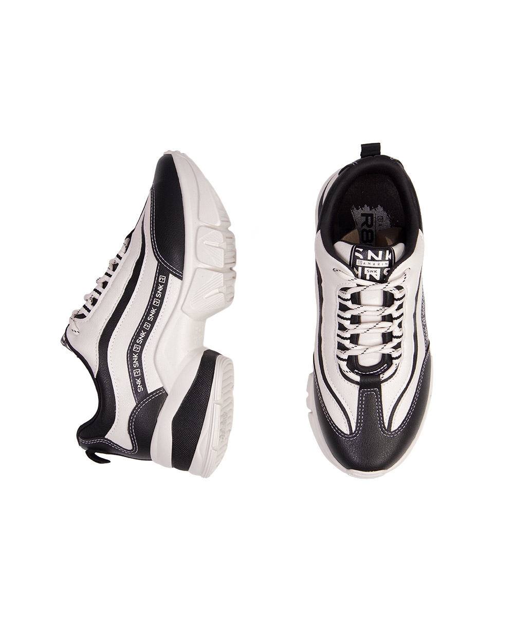 Tênis Feminino Ramarim Chunky Snk Preto