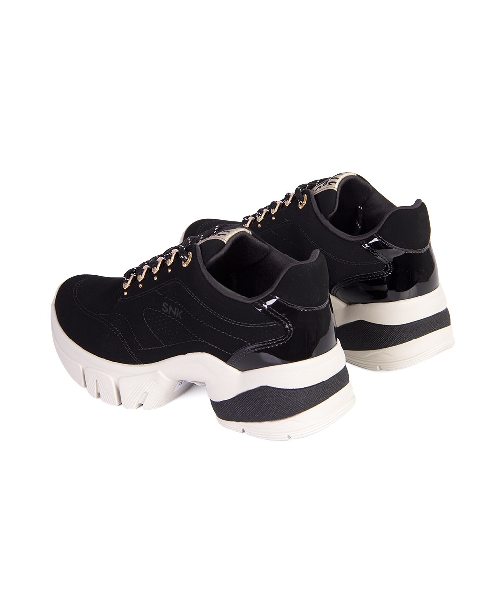 Tênis Feminino Ramarim Chunky Preto