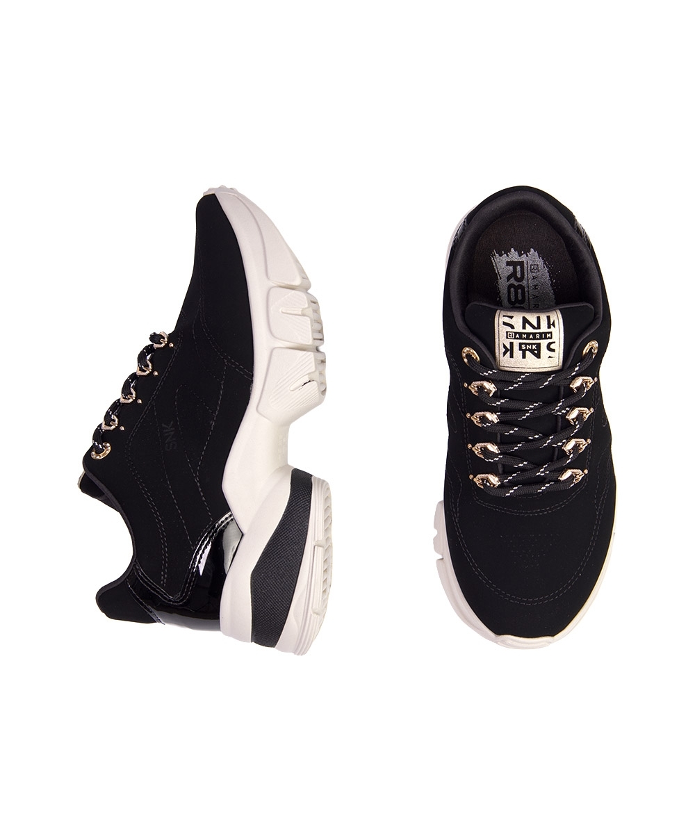 Tênis Feminino Ramarim Chunky Preto