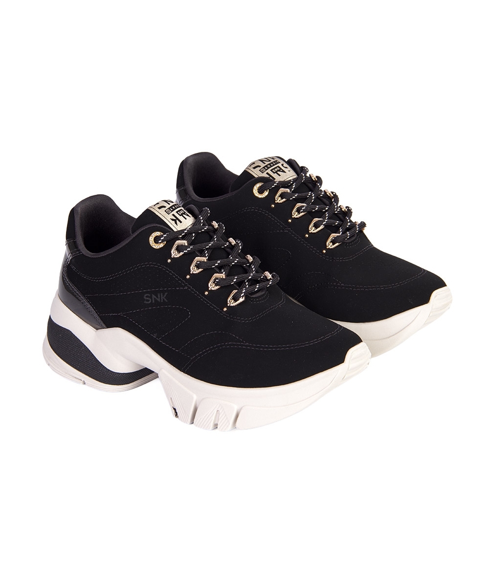 Tênis Feminino Ramarim Chunky Preto