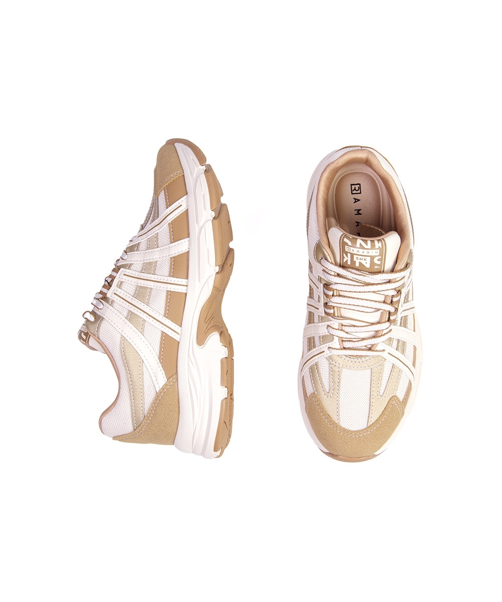 Tênis Feminino Ramarim Snk Bege