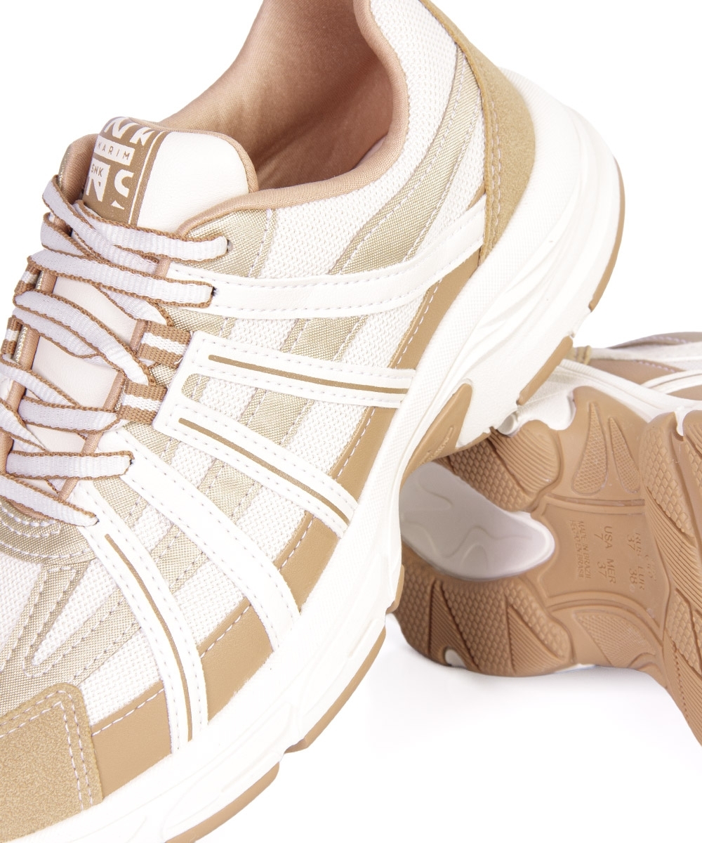 Tênis Feminino Ramarim Snk Bege
