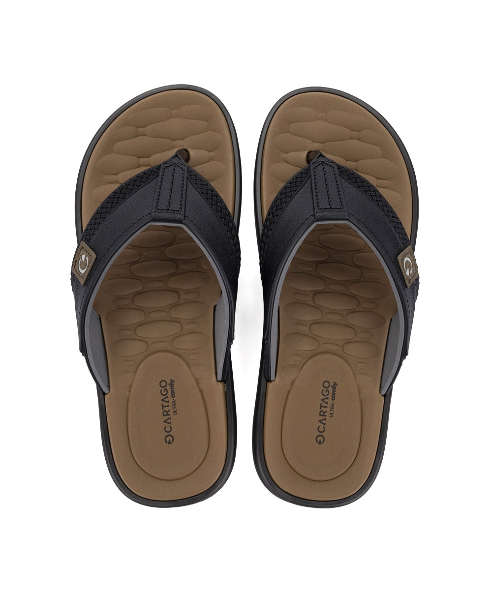 Chinelo Masculino Cartago Malta Vii Marrom
