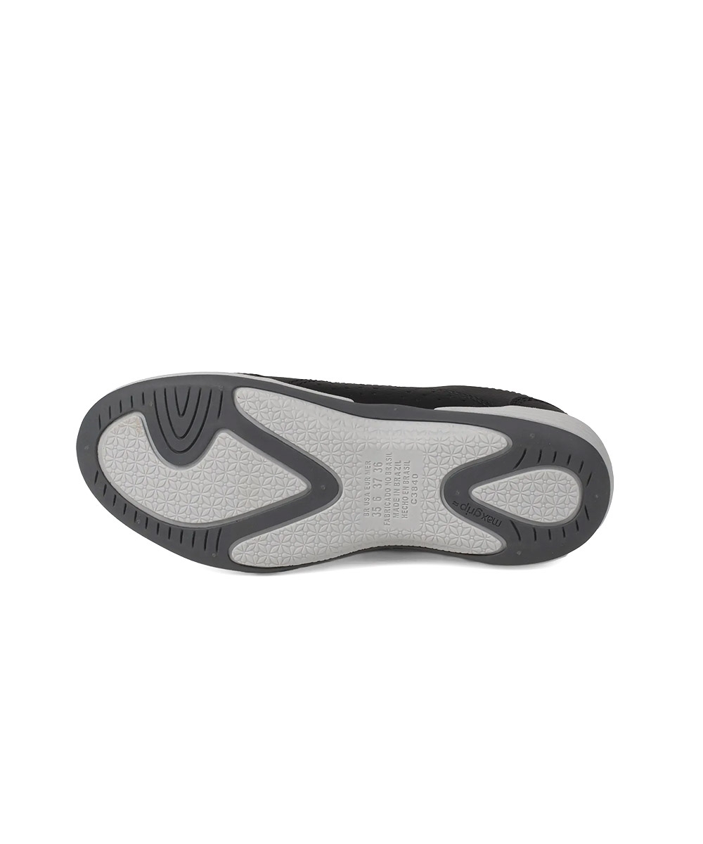 Tênis Feminino Kolosh Casual Calce Fácil Preto