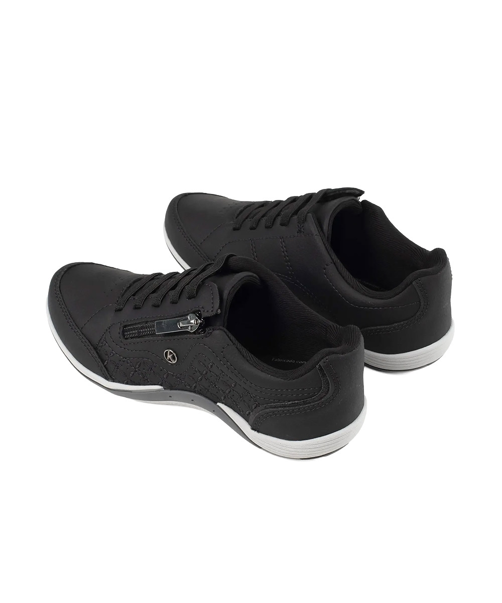 Tênis Feminino Kolosh Casual Calce Fácil Preto