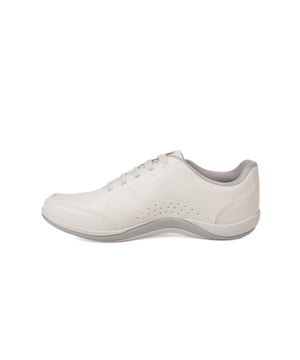 Tênis Feminino Kolosh Casual Calce Fácil Branco
