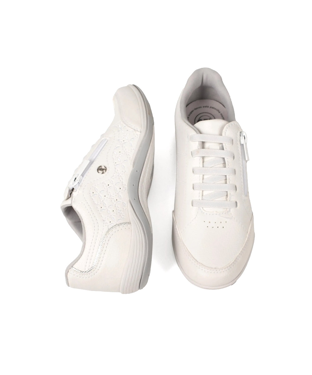 Tênis Feminino Kolosh Casual Calce Fácil Branco