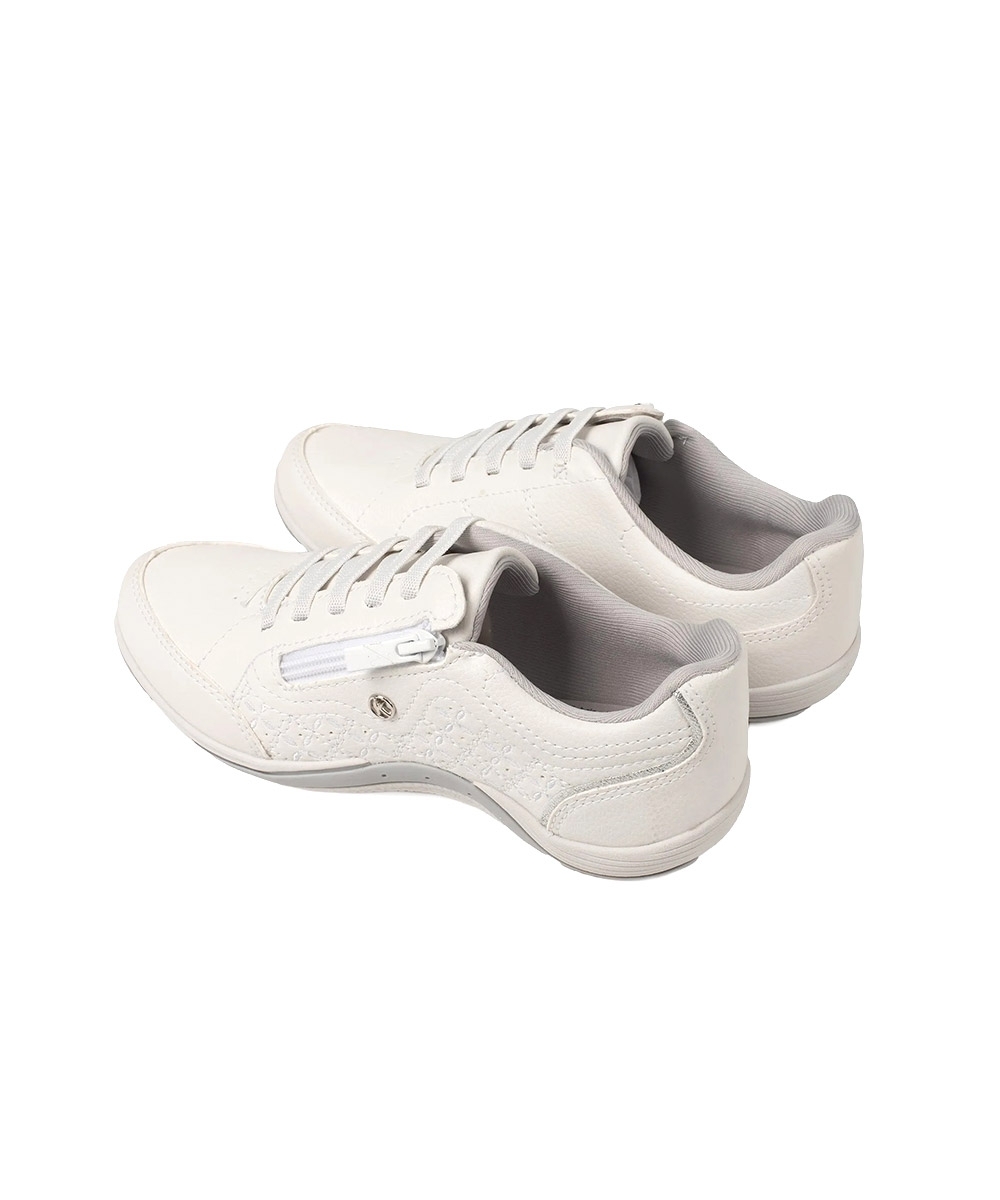 Tênis Feminino Kolosh Casual Calce Fácil Branco