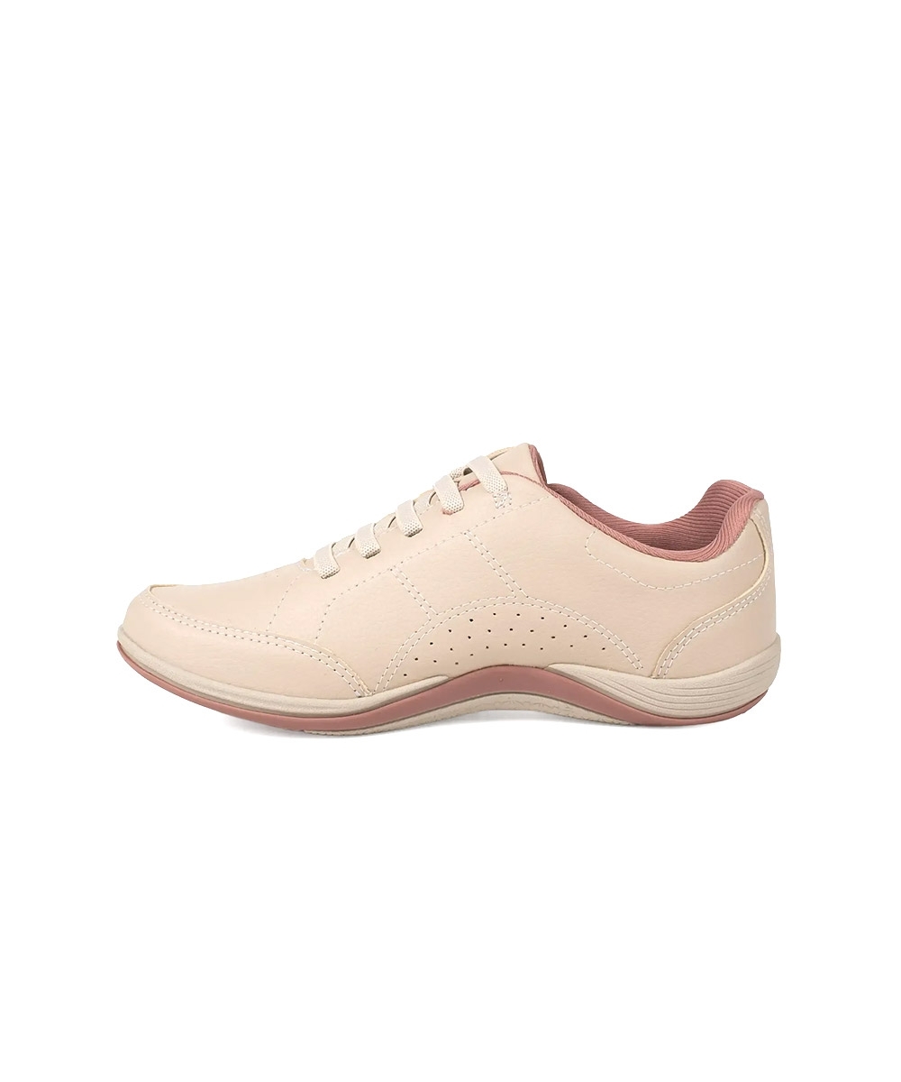 Tênis Feminino Kolosh Casual Calce Fácil Bege