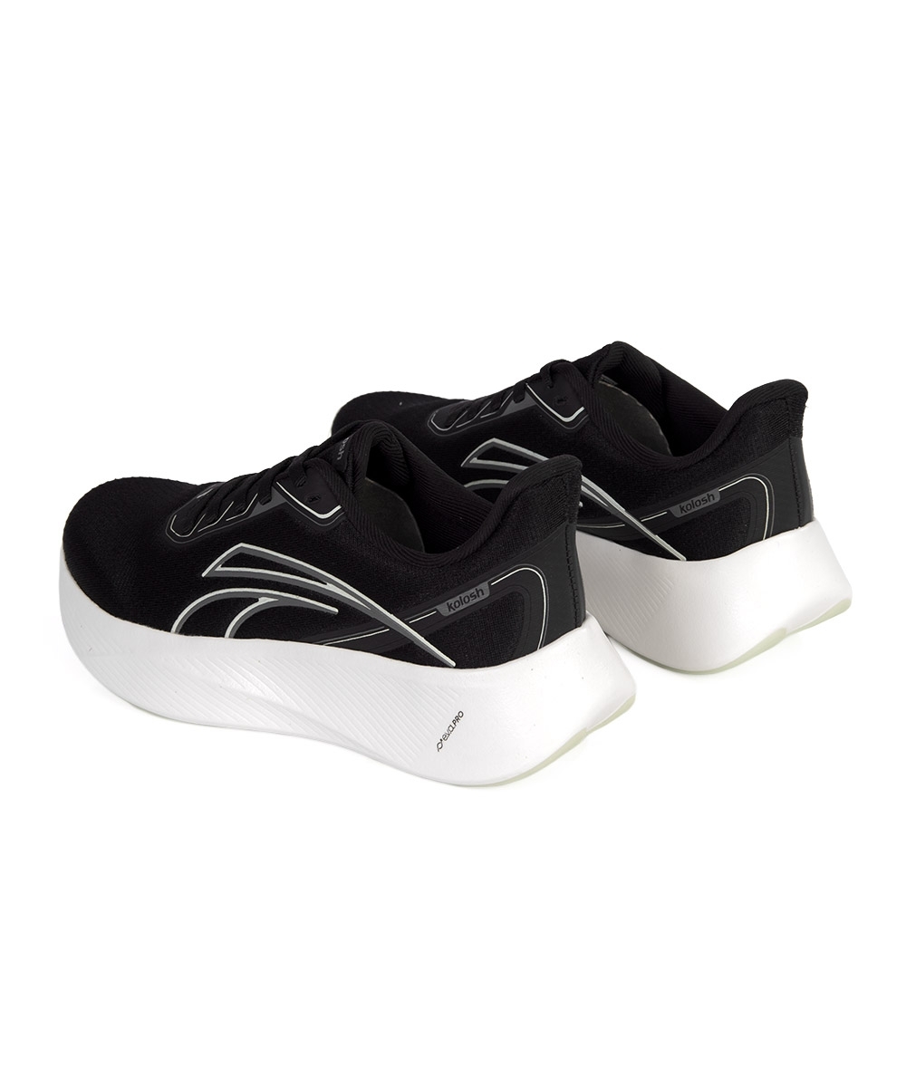 Tênis Feminino Kolosh Prime Esportivo Preto
