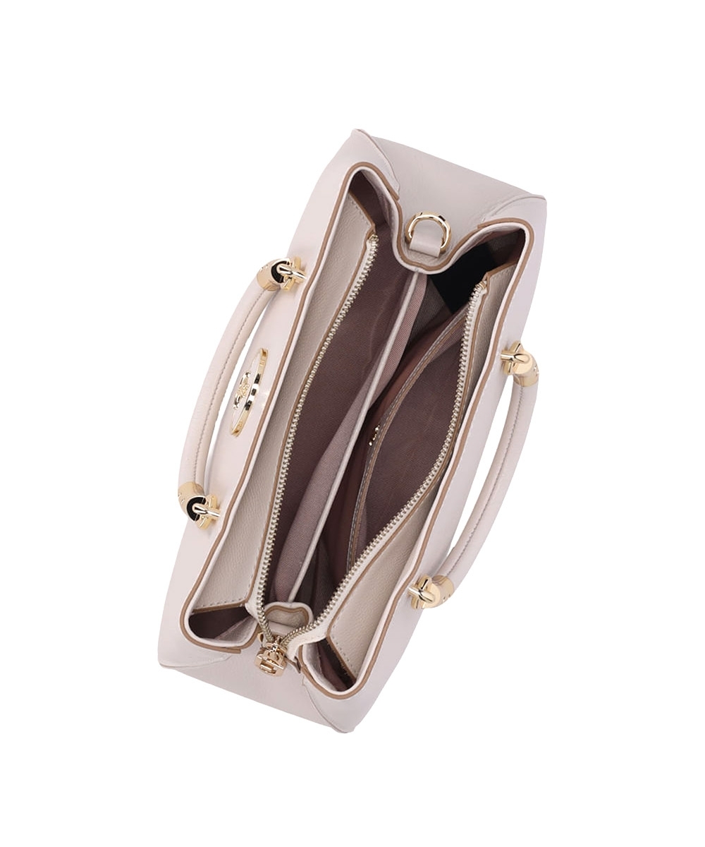 Bolsa Tote Luz Da Lua Couro New Ridge Panna