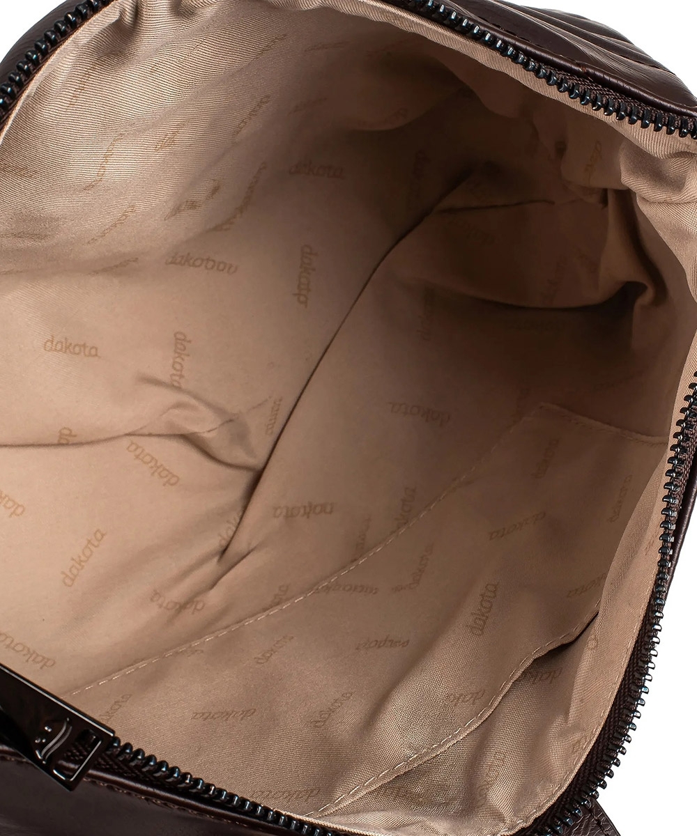 Bolsa Transversal Dakota Tiracolo Marrom