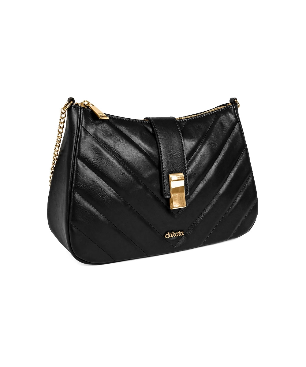 Bolsa Transversal Dakota Tiracolo Preto