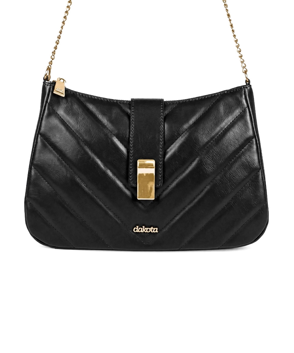 Bolsa Transversal Dakota Tiracolo Preto