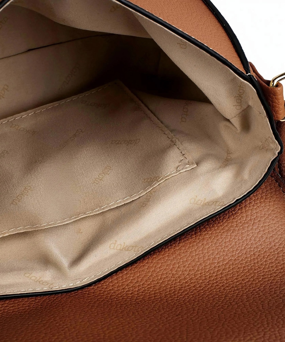 Bolsa Dakota Transversal Marrom