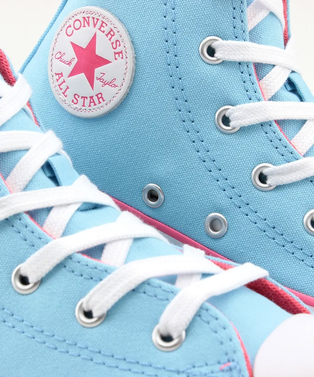 Tênis Infantil All Star Converse Ck0909 Azul/rosa