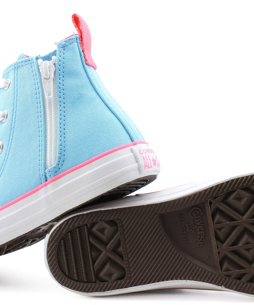 Tênis Infantil All Star Converse Ck0909 Azul/rosa