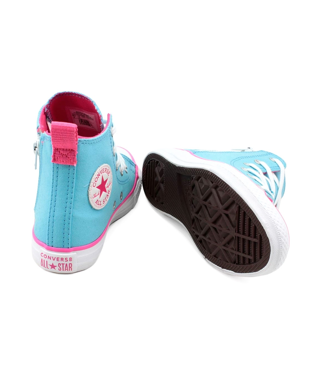 Tênis Infantil All Star Converse Ck0909 Azul/rosa