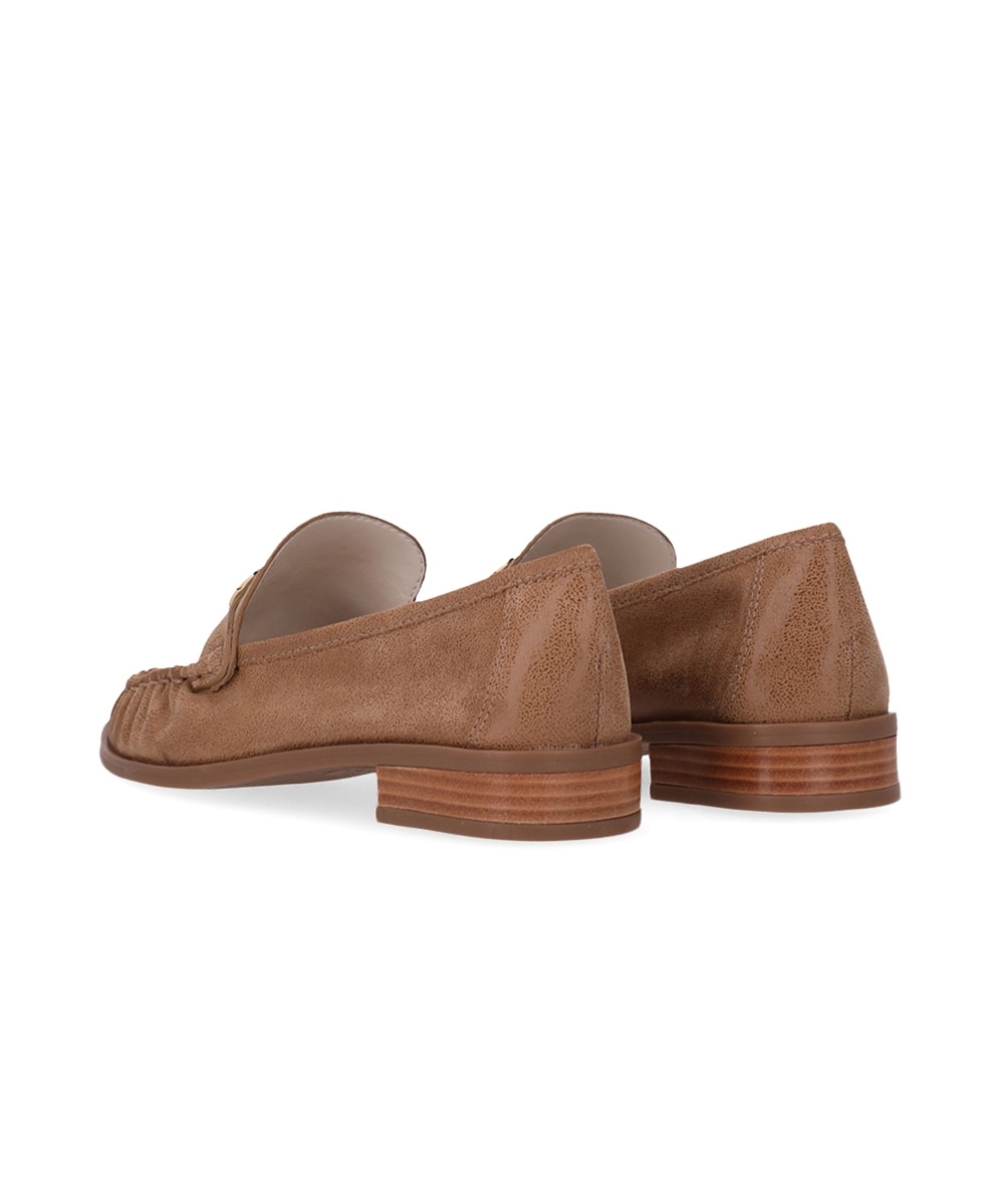 Mocassim Feminino Luz Da Lua Couro Ginger