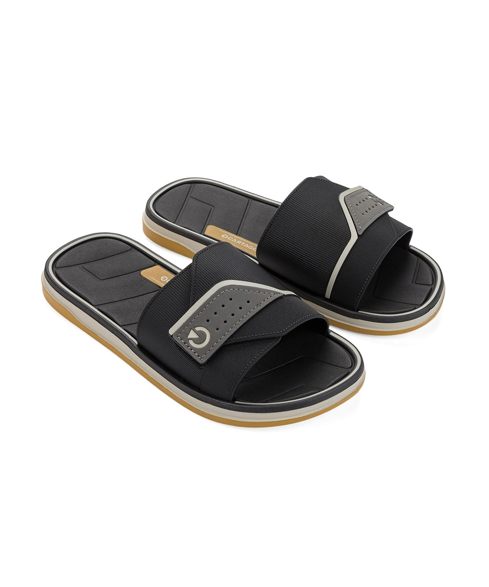 Chinelo Slide Cartago Malaga Sport Preto