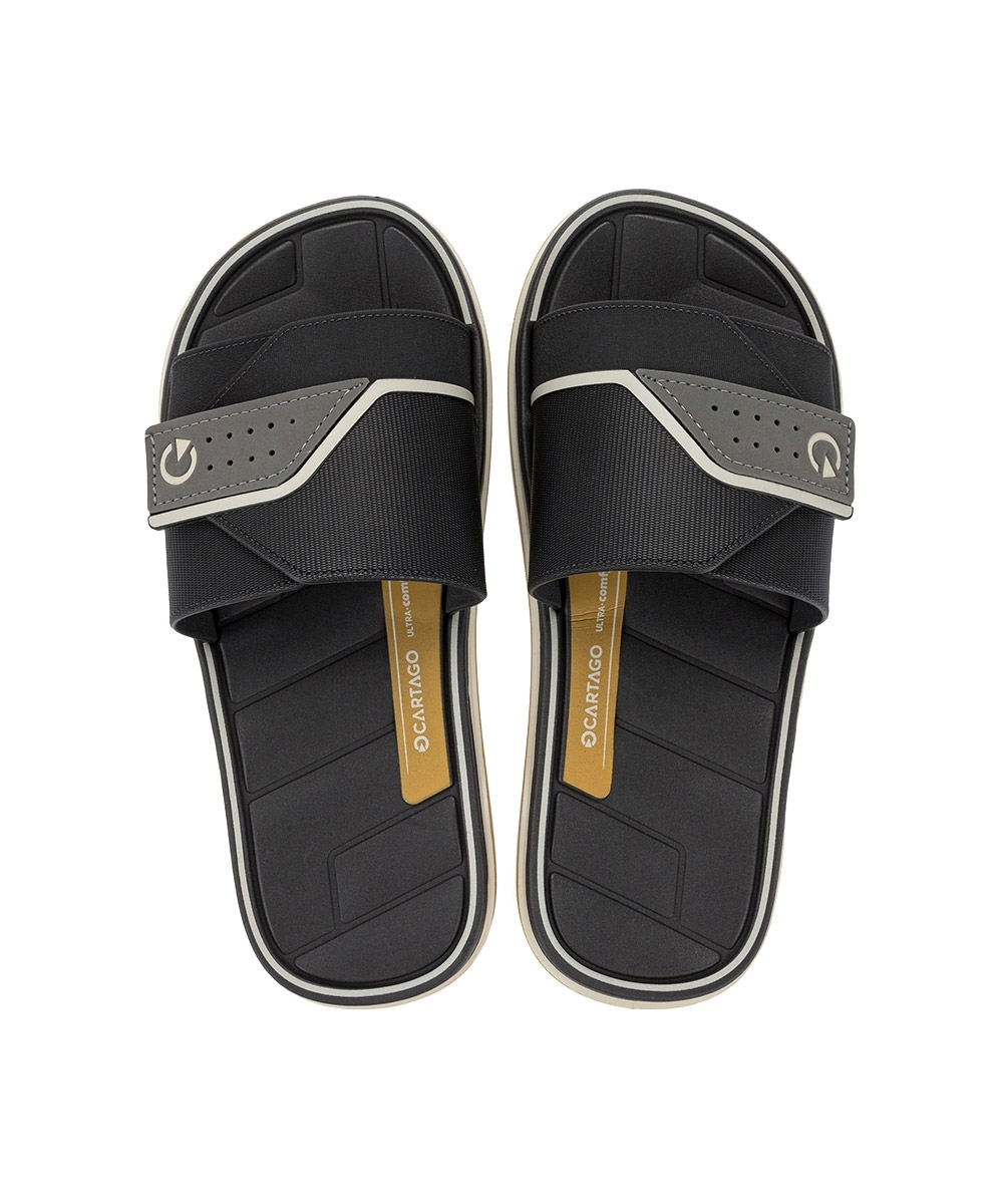 Chinelo Slide Cartago Malaga Sport Preto