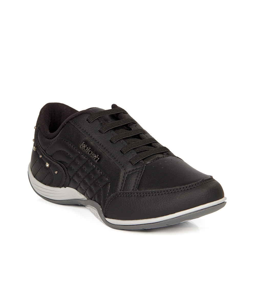 Tênis Feminino Kolosh Casual Matelassê Preto