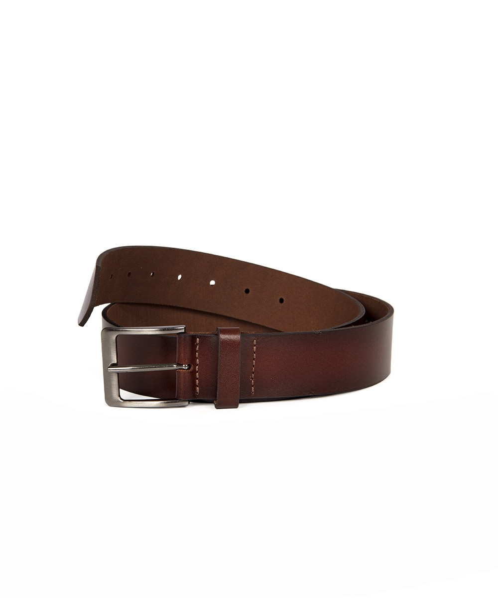 Cinto Masculino Fasolo S398 Couro Conhaque