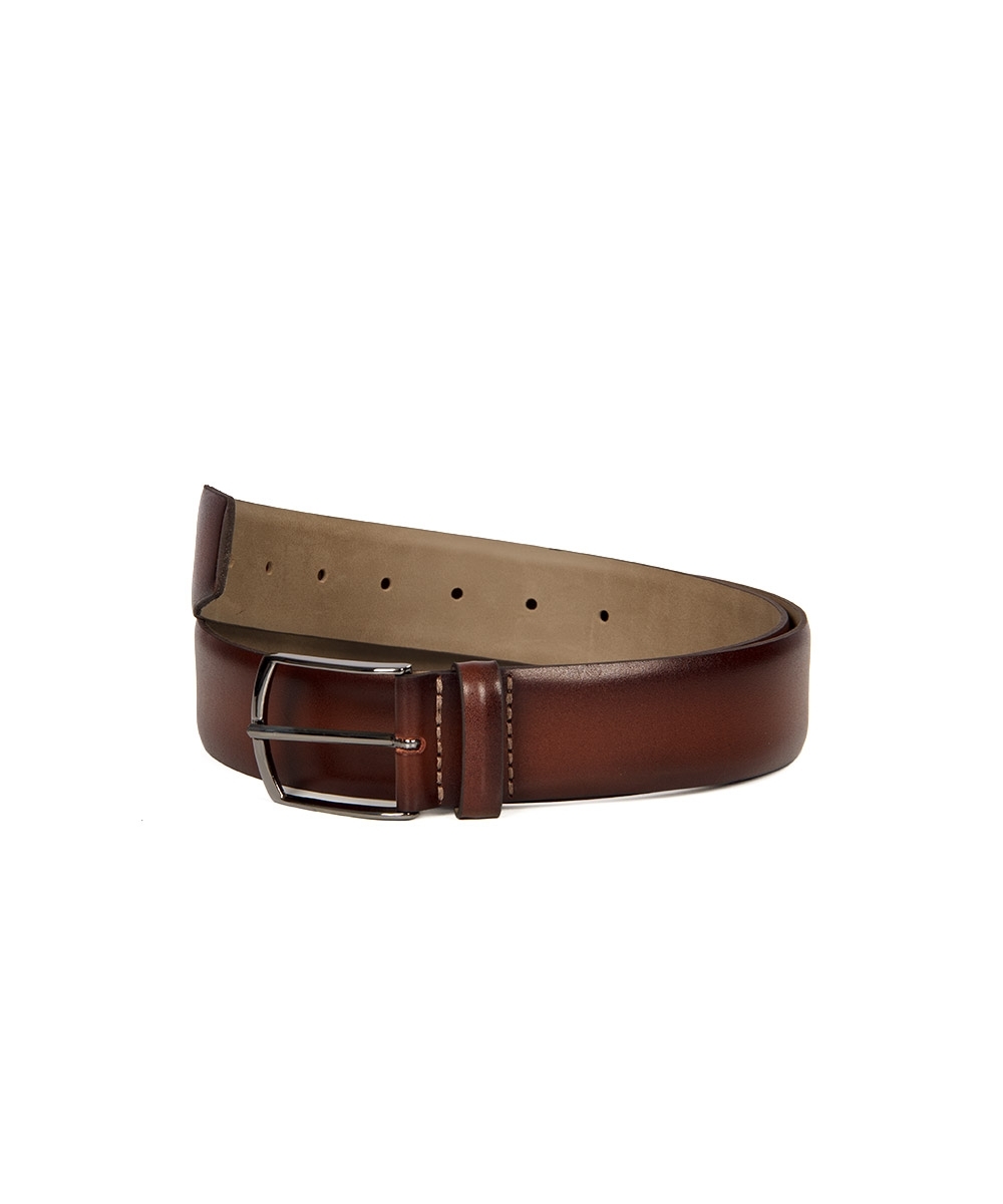 Cinto Masculino Fasolo G233 Couro Conhaque