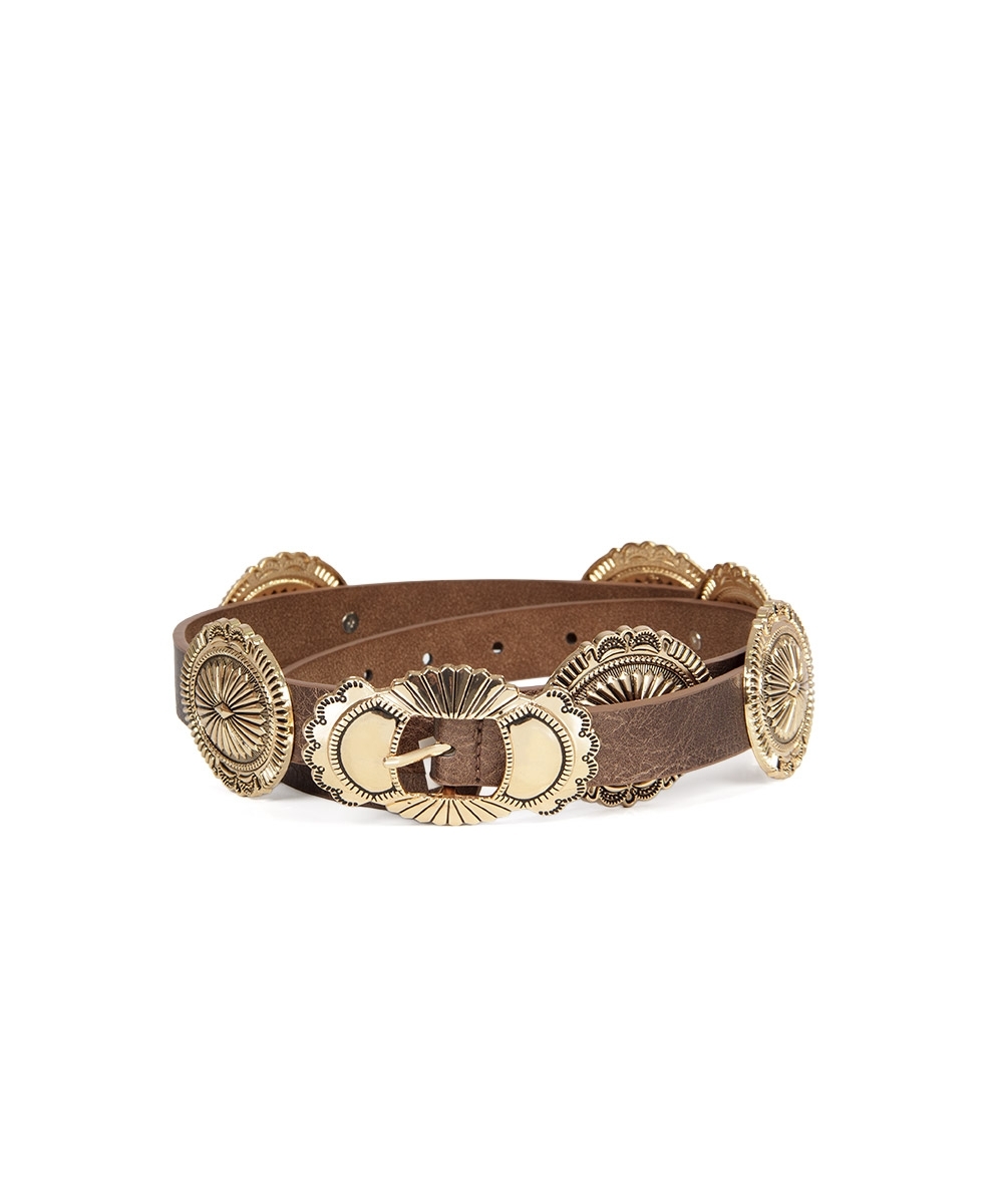 Cinto Feminino Pixolé Sh51-c142 Bronze