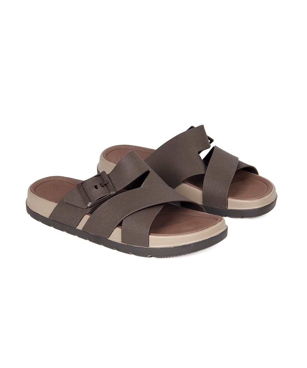 Chinelo Slide Cartago Roma X Marrom