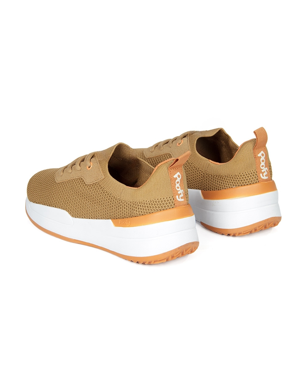 Tênis Feminino Usaflex Poofy Camel