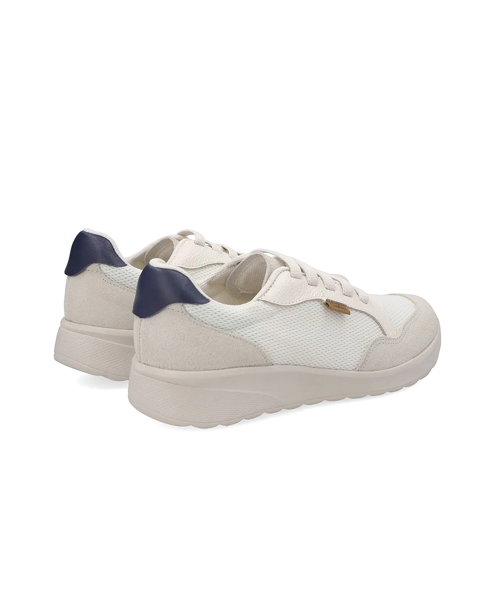 Tênis Feminino Usaflex Couro Marfim