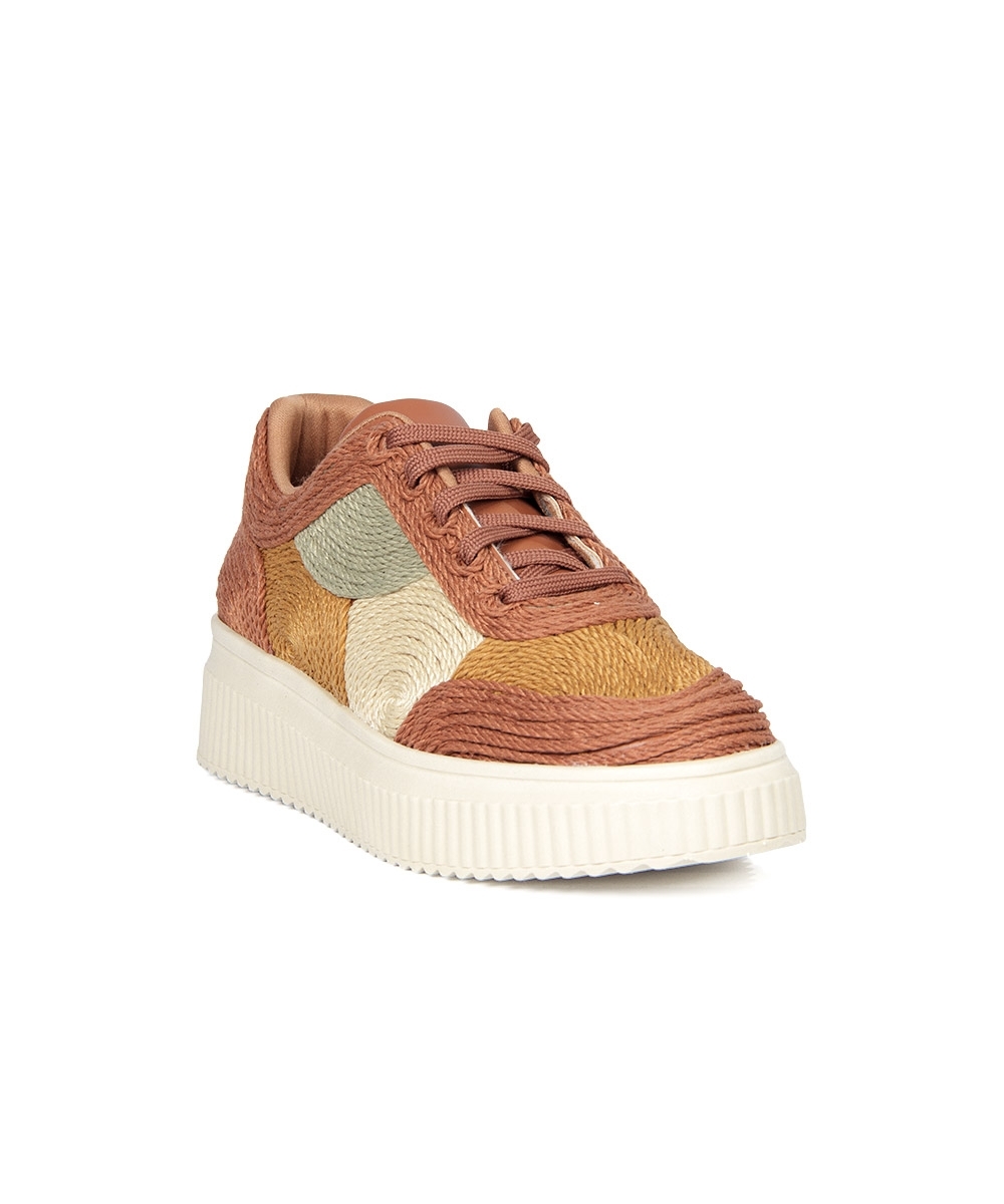Tênis Feminino Valentina Tramado Multicolor