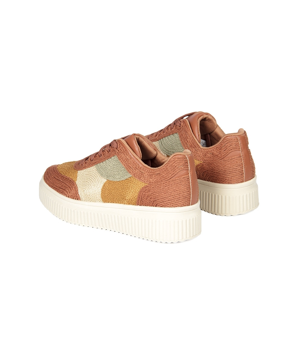 Tênis Feminino Valentina Tramado Multicolor