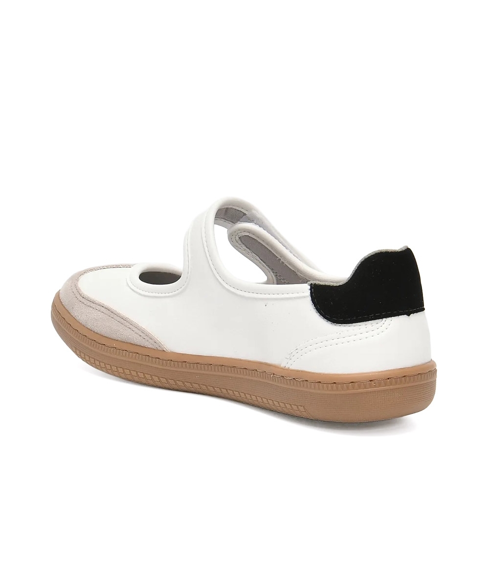 Tênis Feminino Via Marte Mary Jane Off White