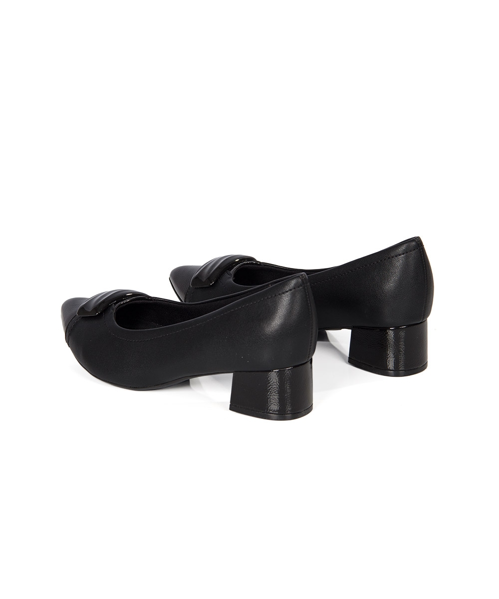 Sapato Scarpin Piccadilly Salto Médio PRETO