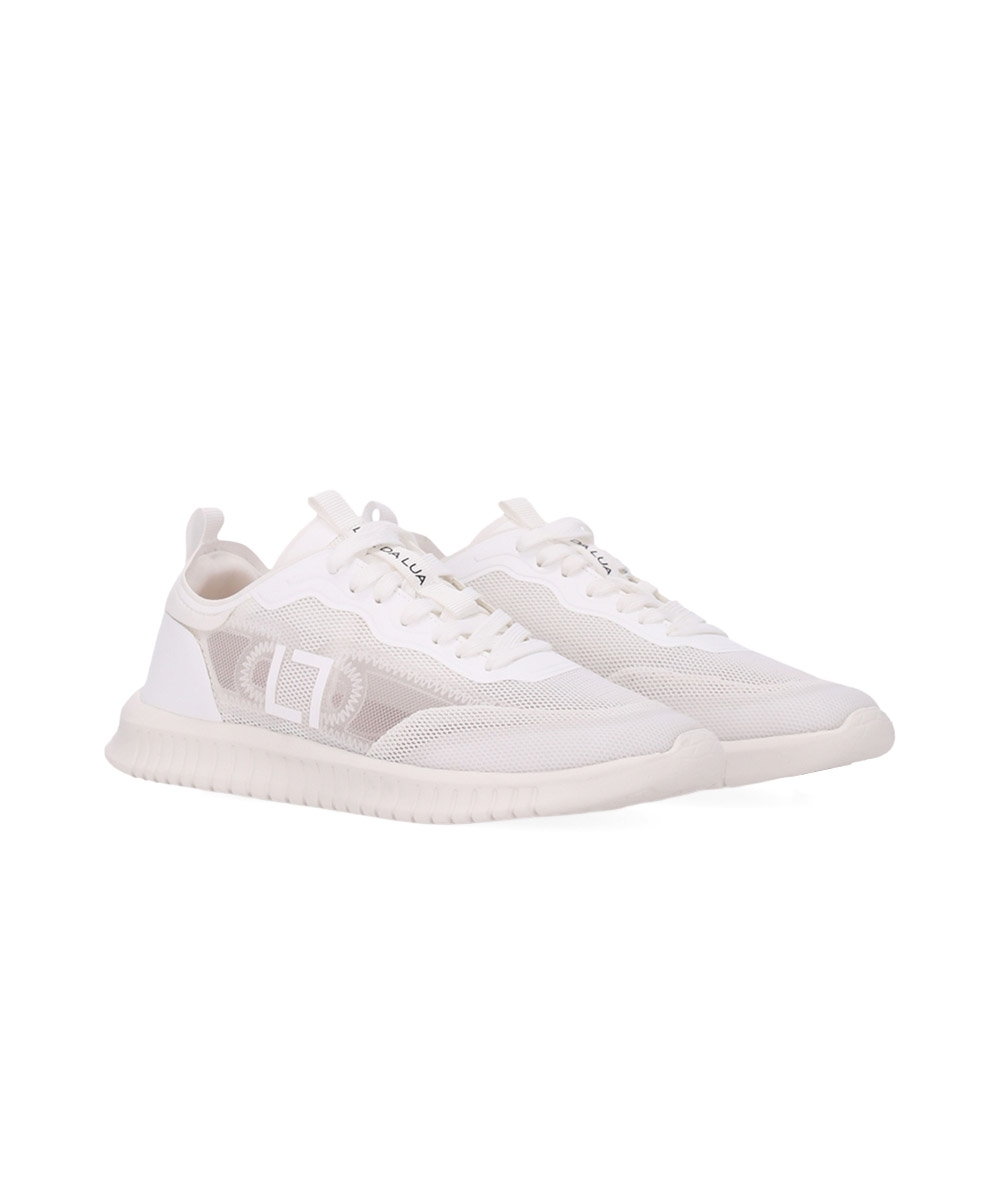 Tênis Feminino Luz Da Lua Wind Flow Mesh BRANCO