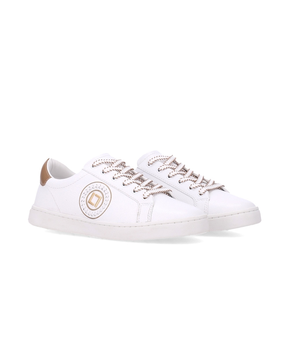 Tênis Feminino Luz Da Lua Couro New Ridge BRANCO