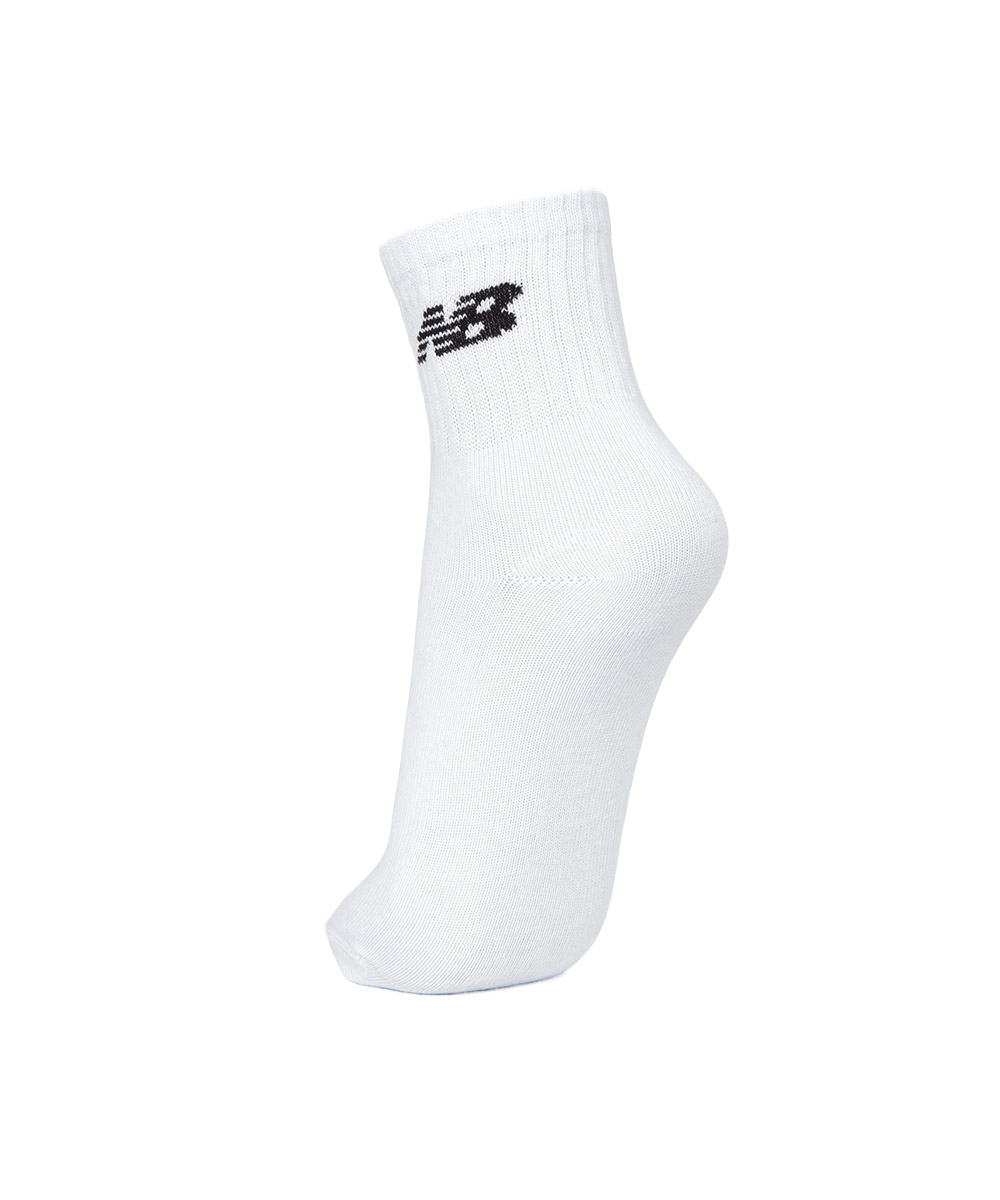 Meia Cano Alto New Balance 3 Pares BRANCO
