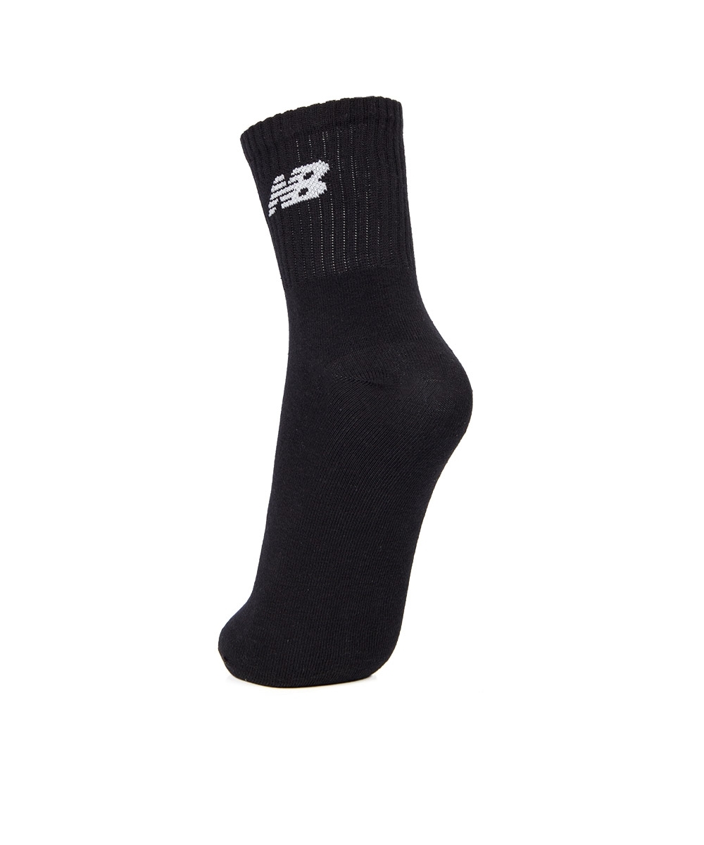 Meia Cano Alto New Balance 3 Pares PRETO