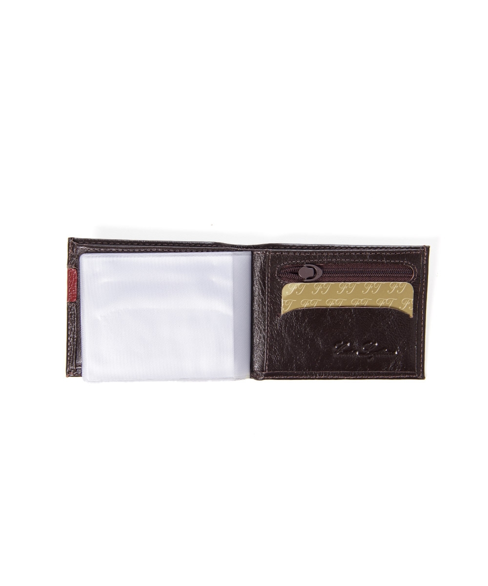 Carteira Masculina Fontanelli 302 Couro CAFÉ