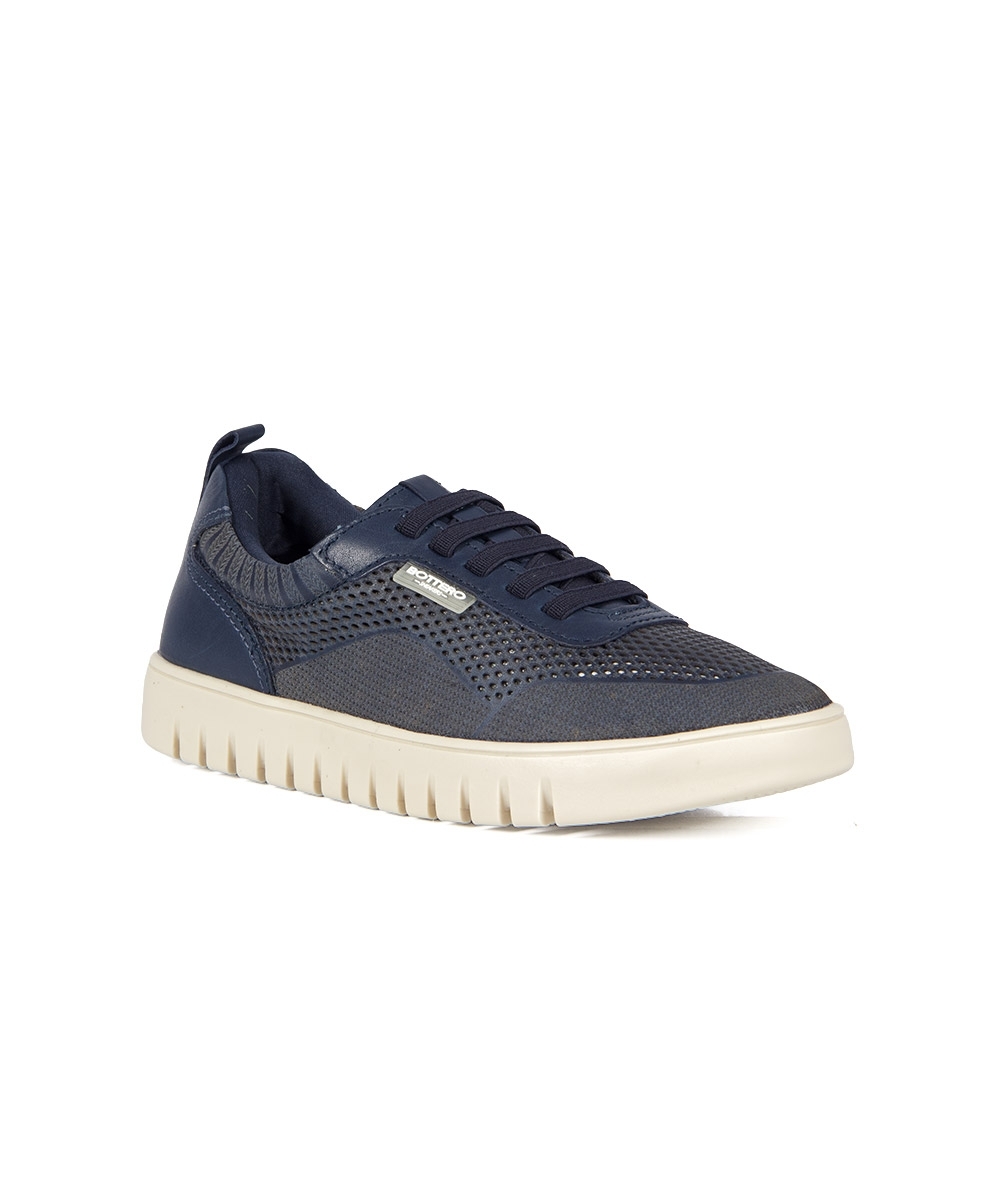 Tênis Feminino Bottero Casual Couro MARINHO